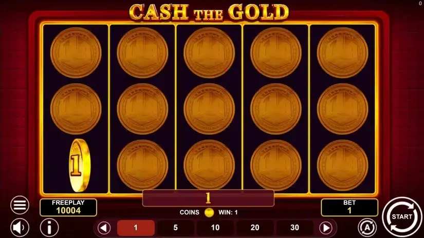 Cash the Gold slot screenshot 3