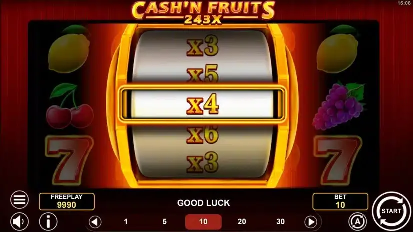 Cash’n Fruits 243 X slot screenshot 2