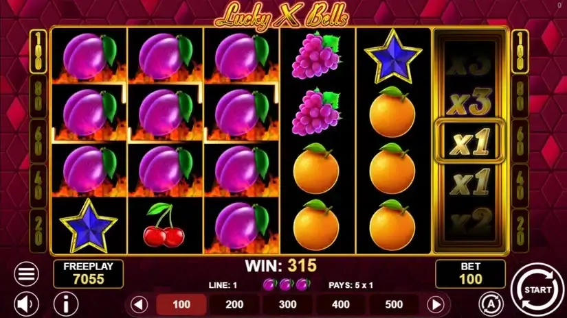 Lucky X Bells slot screenshot 4