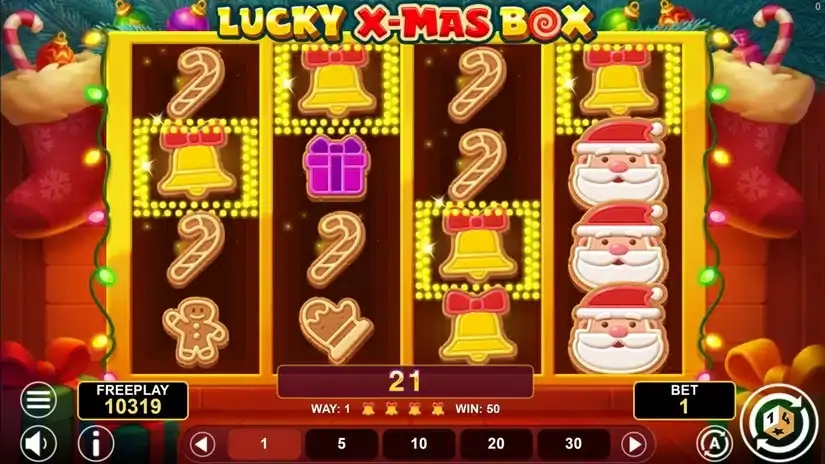 Lucky Xmas Box slot screenshot 3