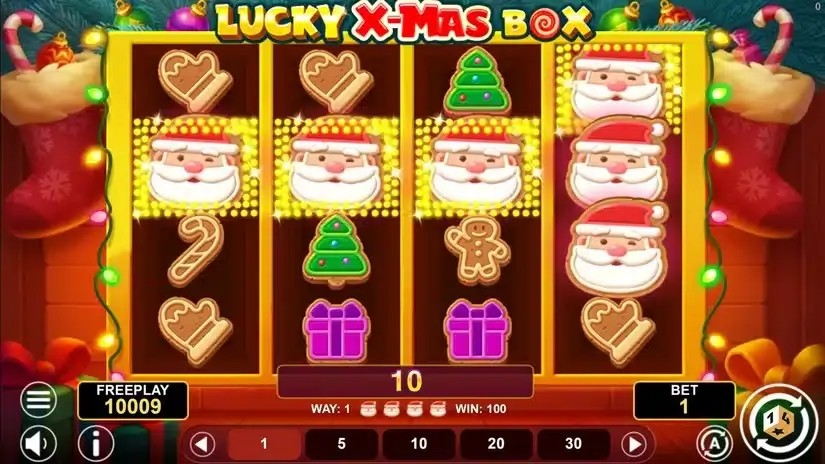 Lucky Xmas Box slot screenshot 2