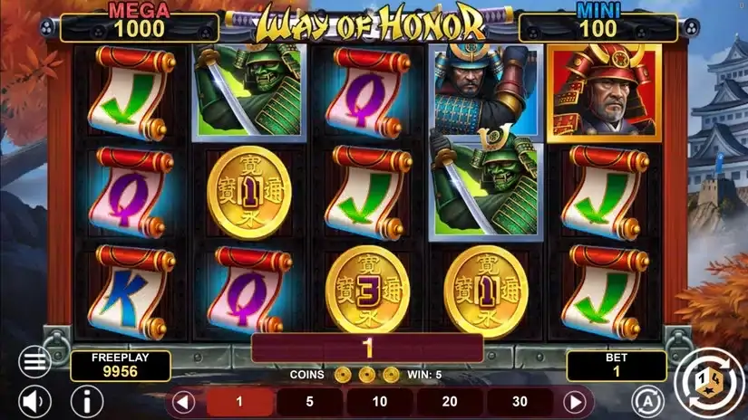 Way Of Honor Hold And Win slot screenshot 4