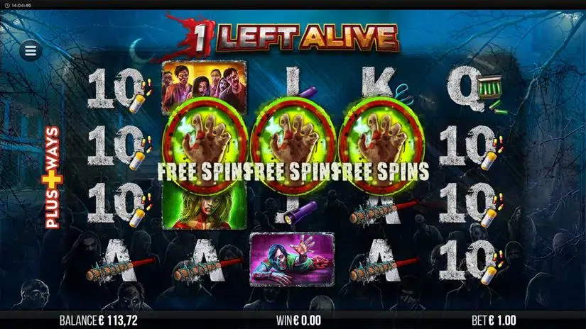 1 Left Alive slot screenshot 2