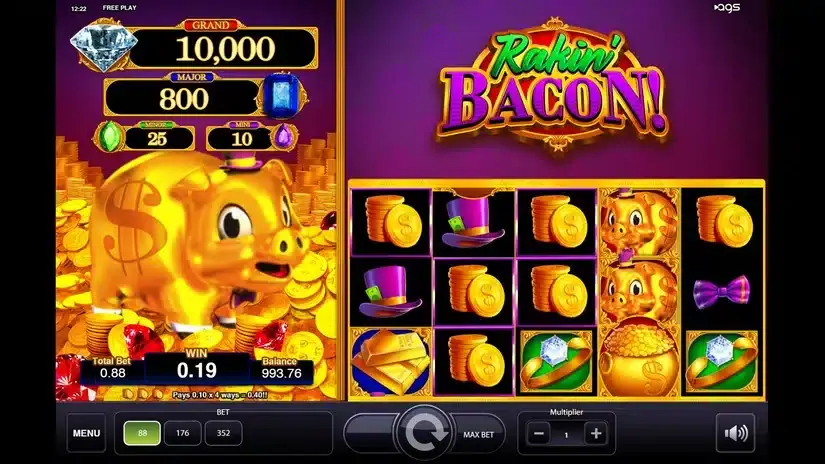 Rakin’ Bacon slot screenshot 3