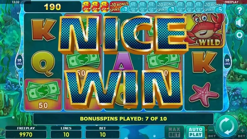 Cash & Crab slot screenshot 5