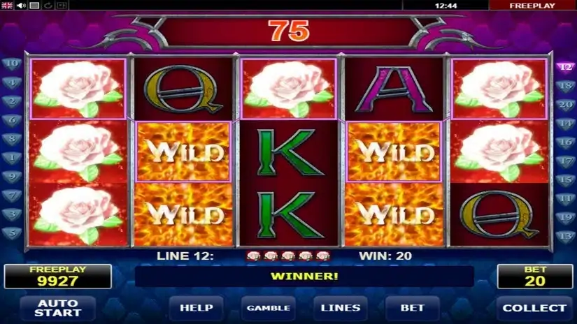 Dragons Kingdom slot screenshot 