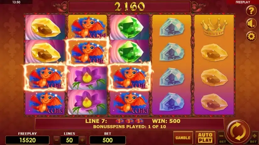 Dragons Mystery slot screenshot 5