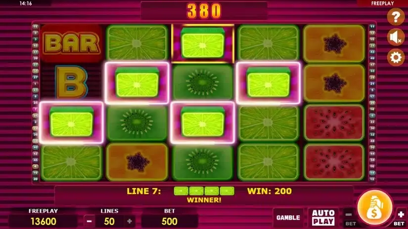 Fruit Box slot screenshot 2