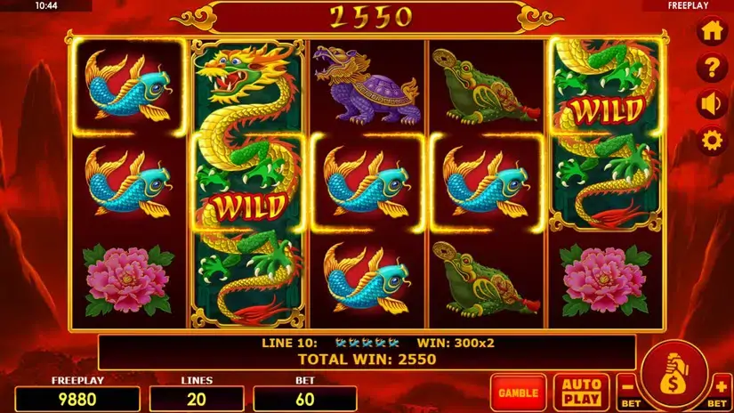 Grand Wild Dragon 20 slot screenshot 4