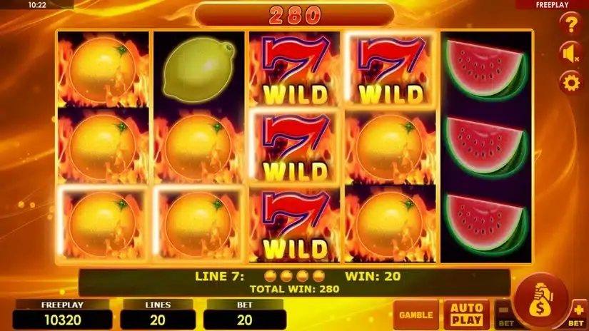 Hottest Fruits 20 slot screenshot 4