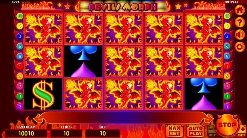 Lucky Little Devil slot screenshot 