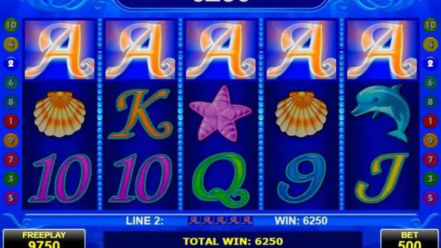 Mermaid’s Gold slot screenshot 2