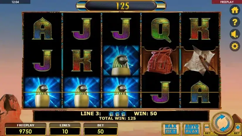 Relic Riches slot screenshot 3