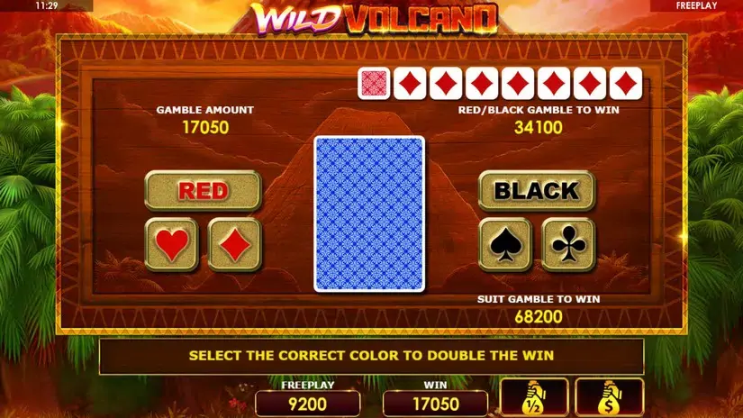 Wild Volcano slot screenshot 3