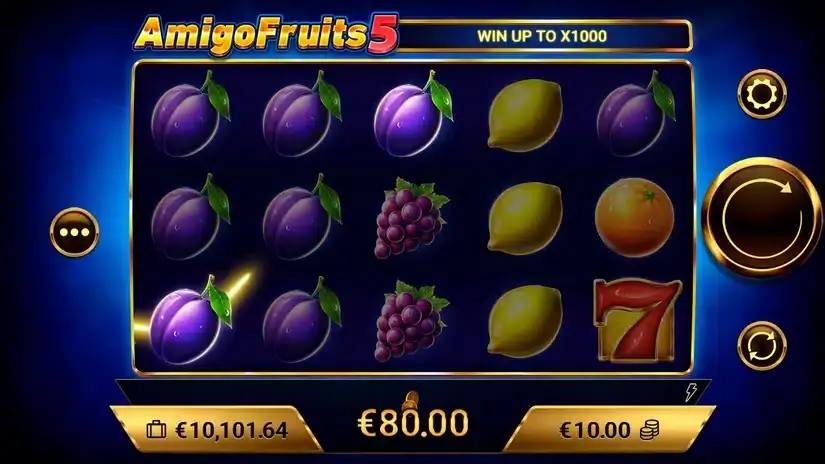 Amigo Fruits 5 slot screenshot 3