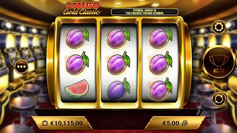 Amigo Gold Classic slot screenshot 4