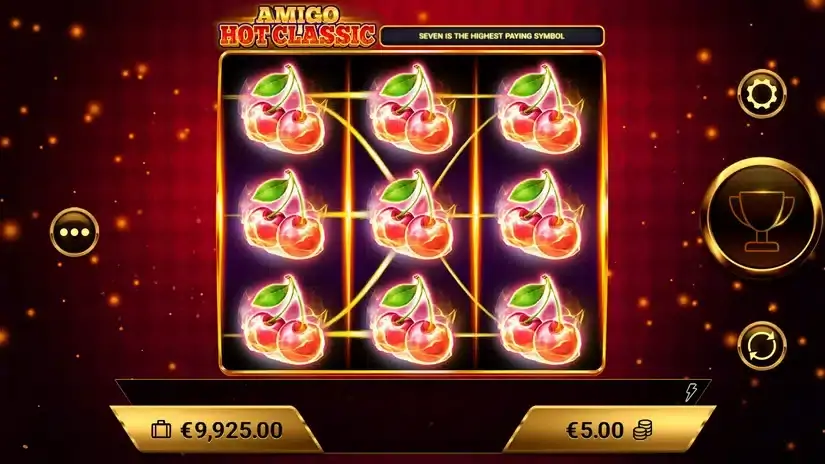 Amigo Hot Classic slot screenshot 3