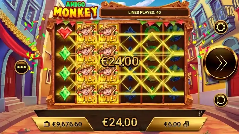 Amigo Monkey slot screenshot 5