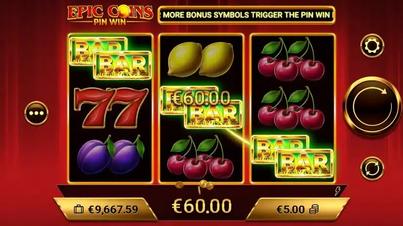 Epic Coins slot screenshot 3