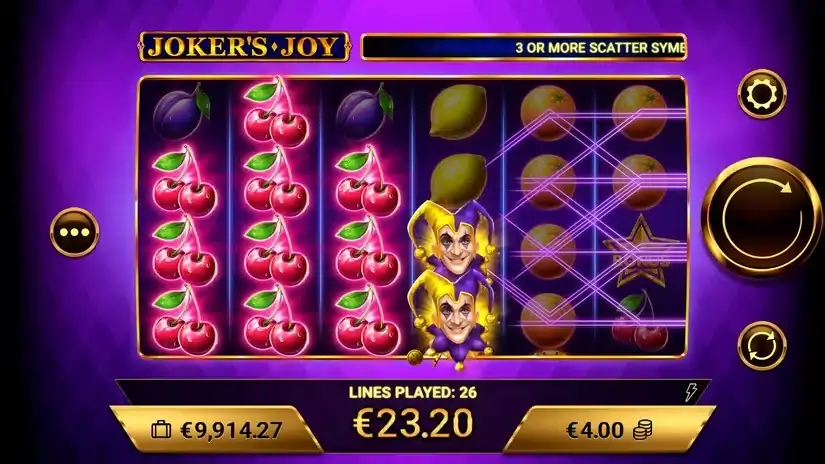 Joker’s Joy slot screenshot 3