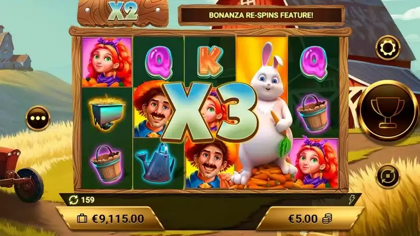 Rabbit Bonanza slot screenshot 2