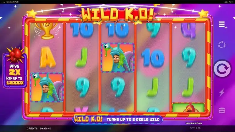 Knockout Party slot screenshot 2