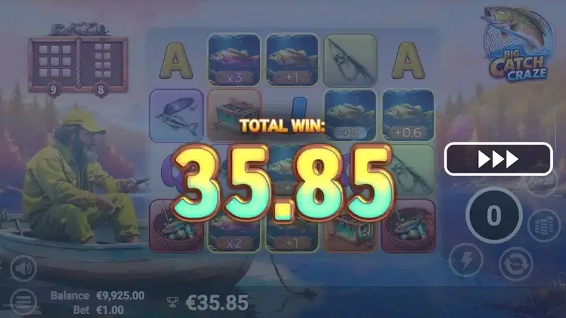 Big Catch Craze slot screenshot 5