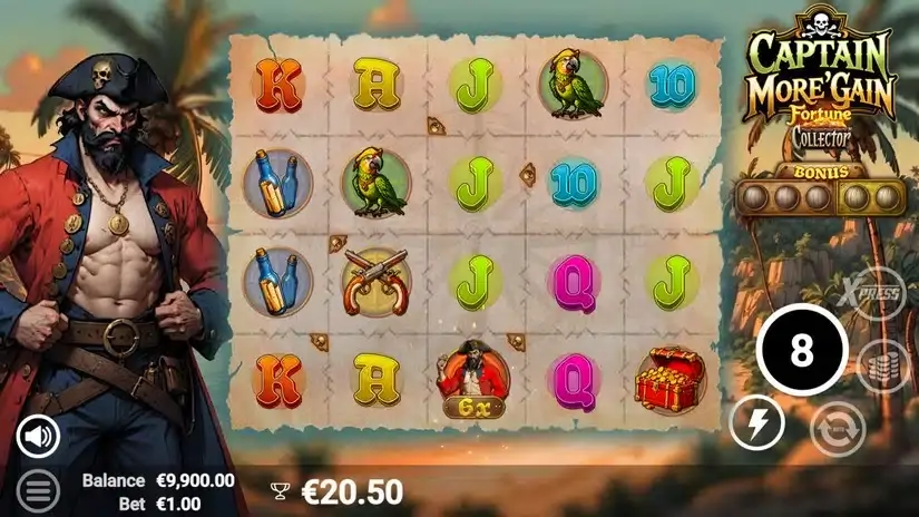 Captain More’Gain slot screenshot 3