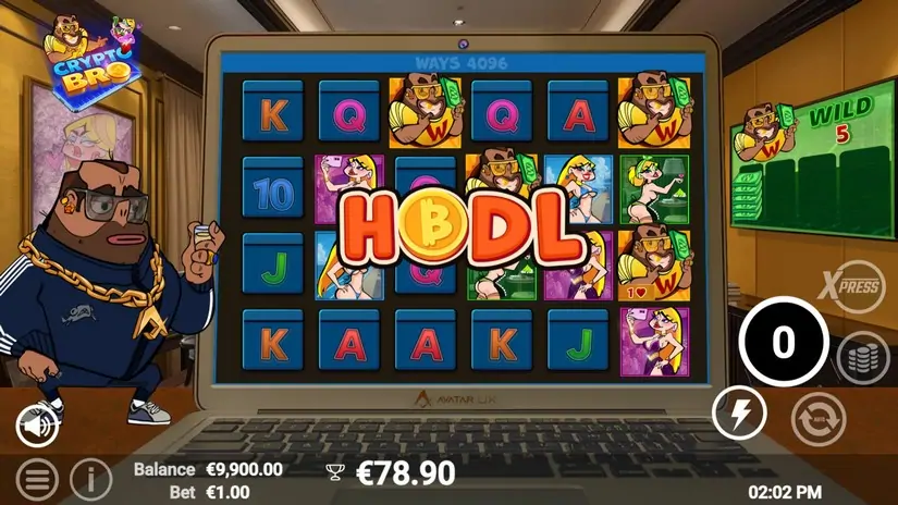 Crypto Bro slot screenshot 4