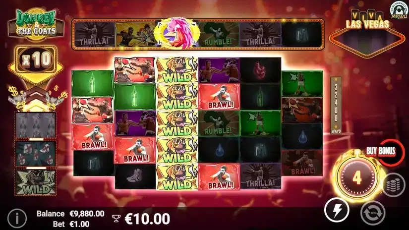 DonKey & the GOATS slot screenshot 