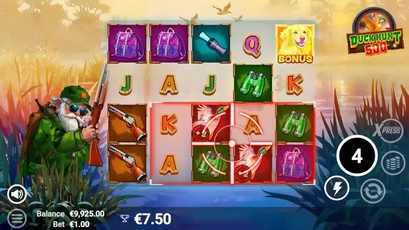 Duck Hunt 500 slot screenshot 4