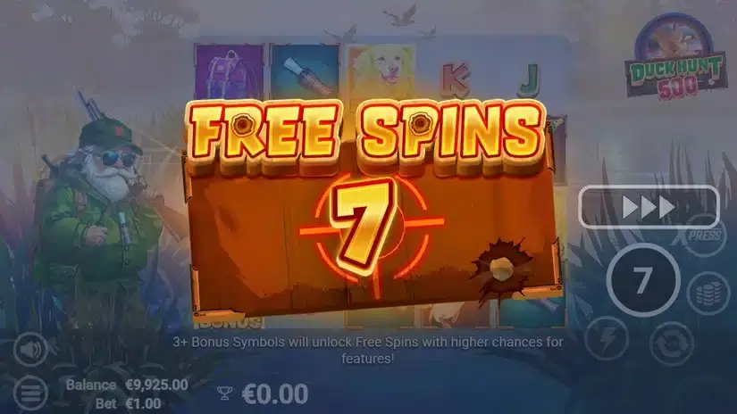 Duck Hunt 500 slot screenshot 3