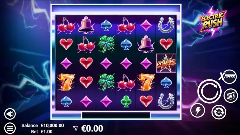 Electric Rush slot screenshot 