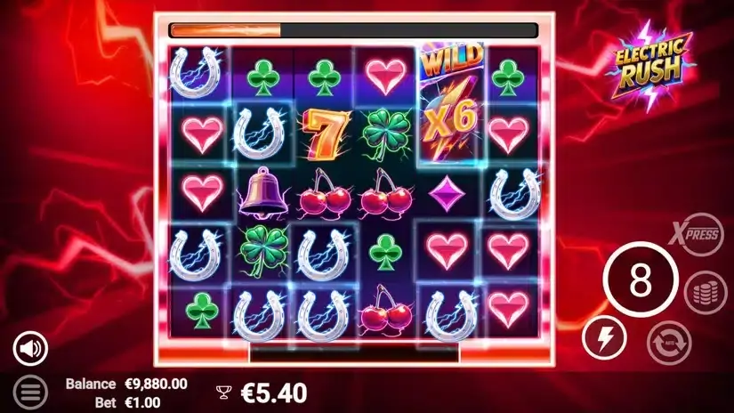 Electric Rush slot screenshot 4
