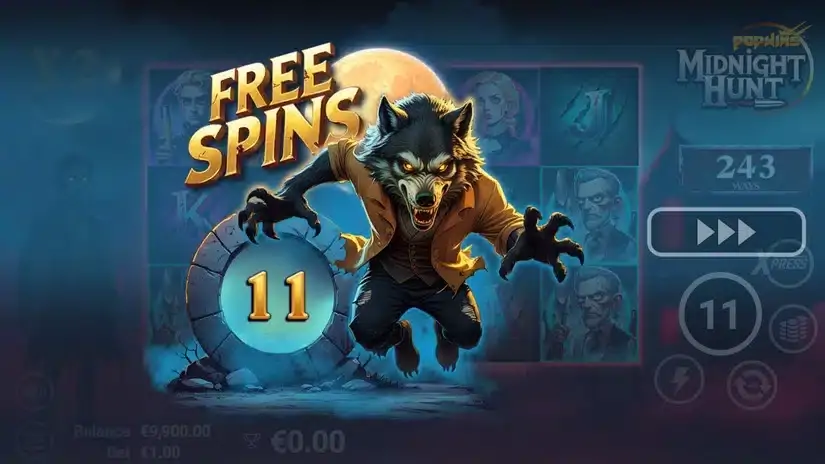 Midnight Hunt slot screenshot 3