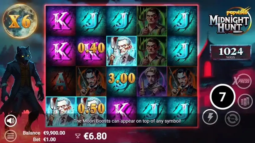 Midnight Hunt slot screenshot 