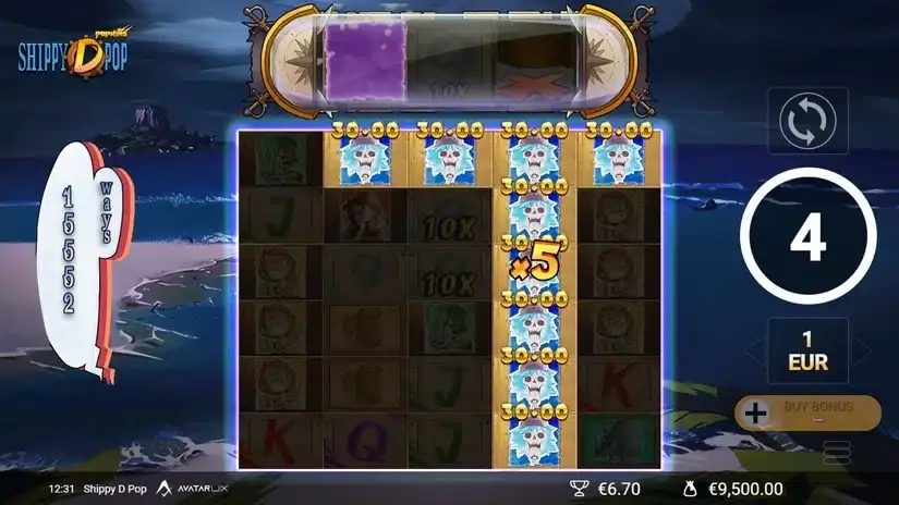 Shippy D Pop slot screenshot 4