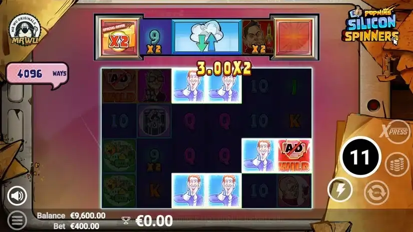 Silicon Spinners slot screenshot 4