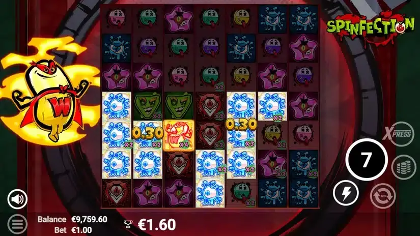 Spinfection slot screenshot 4