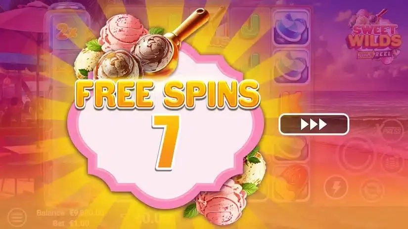 Sweet Wilds slot screenshot 3