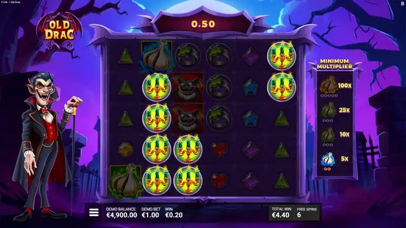 Old Drac slot screenshot 5