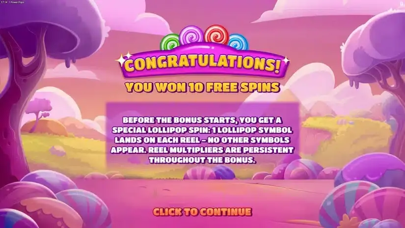 Power Pops slot screenshot 3