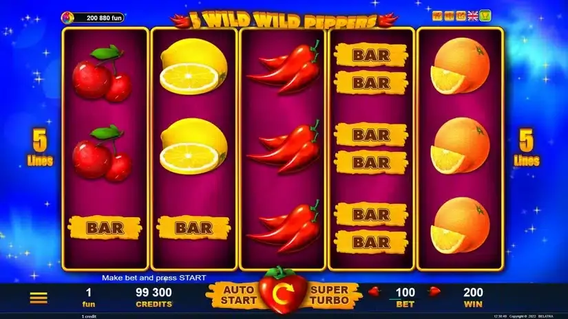 5 Wild Wild Peppers slot screenshot 3