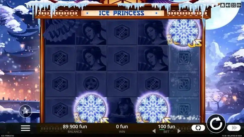 Ice Princess slot screenshot 2