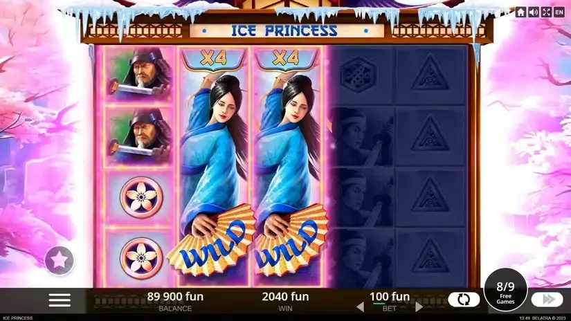 Ice Princess slot screenshot 6