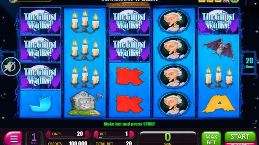The Ghost Walks slot screenshot 1