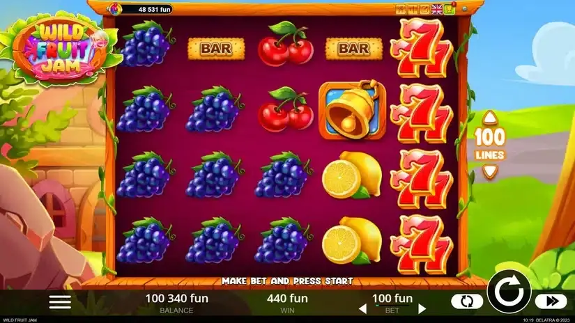 Wild Fruit Jam slot screenshot 1