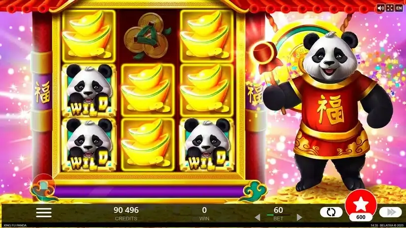 Xing Fu Panda slot screenshot 4