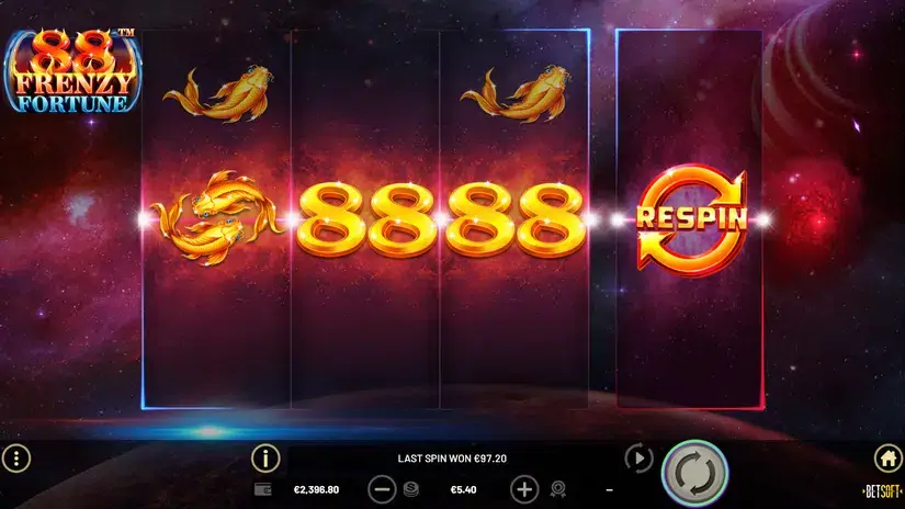 88 Frenzy Fortune slot screenshot 2
