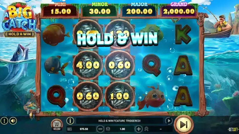 A Big Catch – HOLD & WIN slot screenshot 3